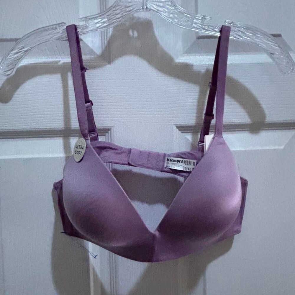 Btempt-d-by-wacoal Women's Purple Bra